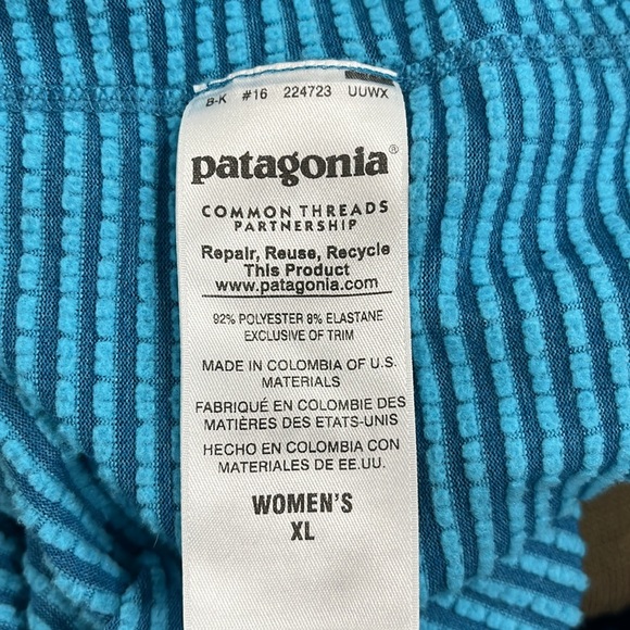 Patagonia  Capilene Thermal Weight Half Zip in Blue XL - Picture 13 of 16
